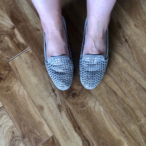 Vince Camuto Sparkly Rhinestone Loafers - Picture 7 of 7